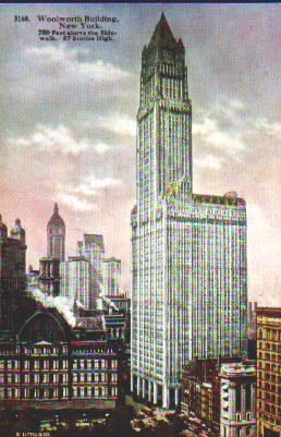 Woolworth Building - circa 1914